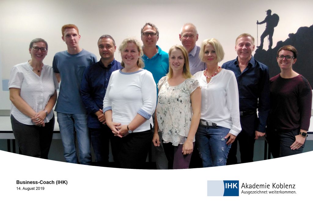 Foto von Teilnehmenden des Kurses "Business-Coaches"