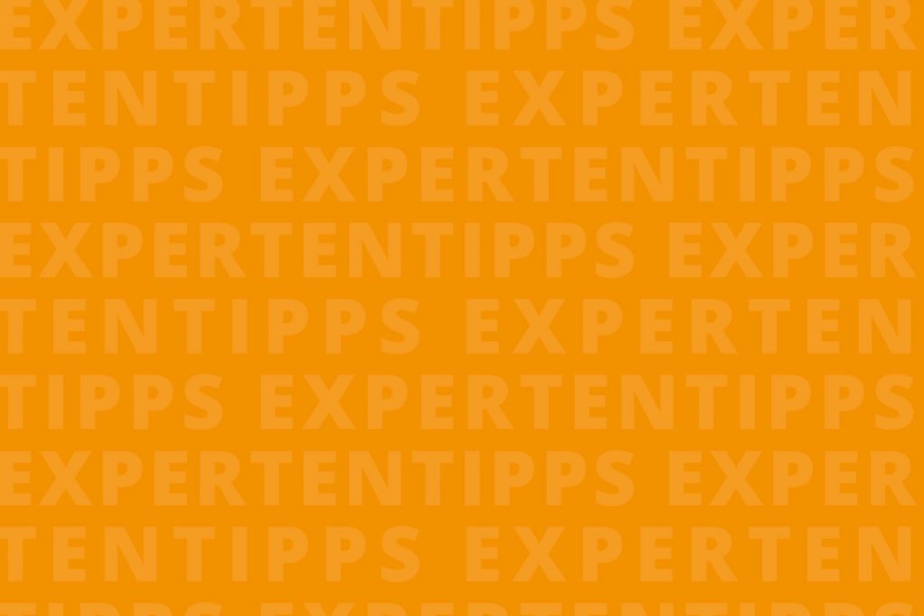 Expertentipps orange