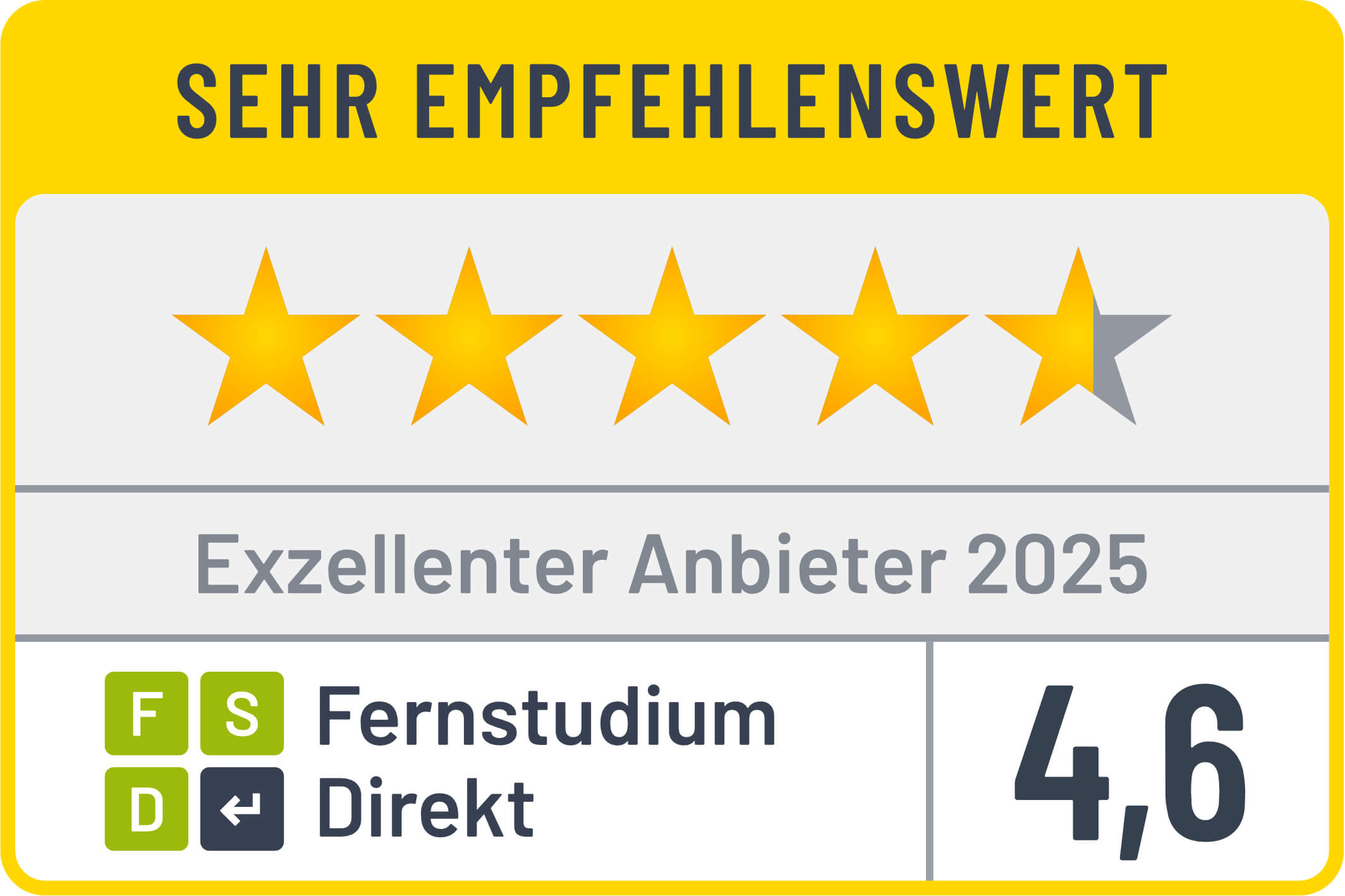 siegel-shr-empfehlenswert-fernstudum